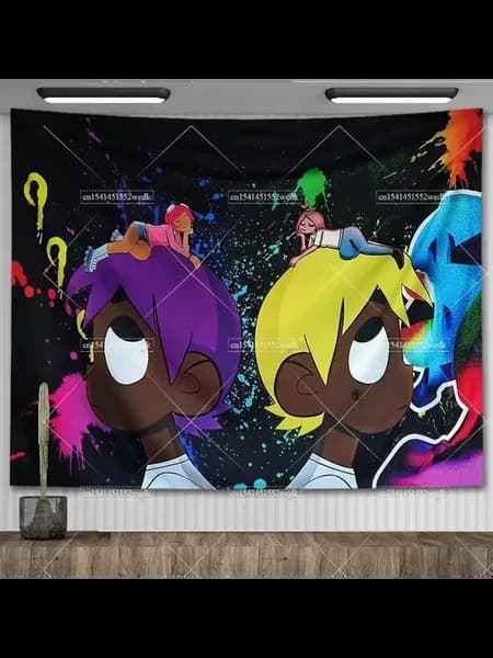 Гобелен Lil Uzi Vert Pink Tape, Цвет AGT8818