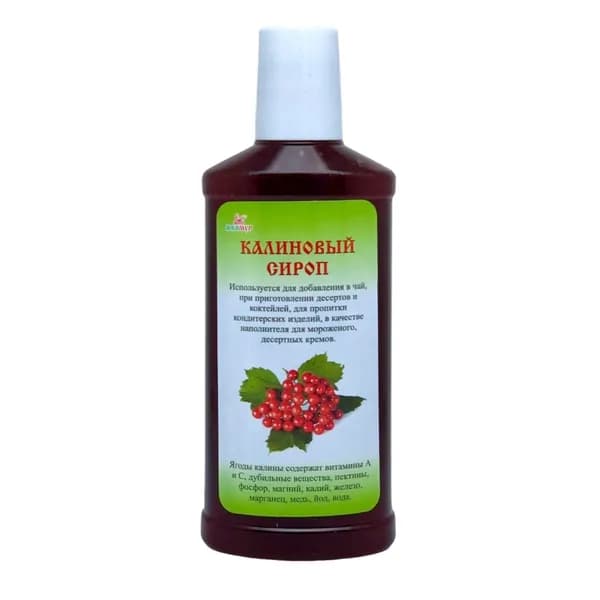 Сироп Калиновый, МелМур Сочи, 380 г
