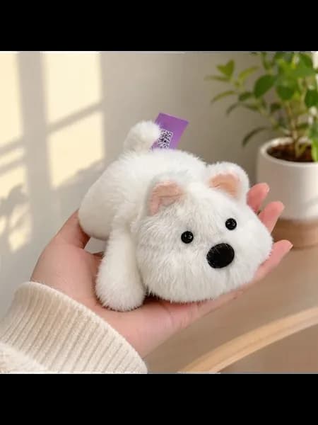 Магнитная игрушка-кот для авто 14см, милый плюшевый декор