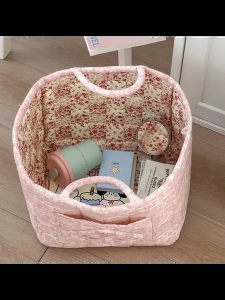 Корзина для хранения Airfriend, Розовый, 2, Vintage Floral