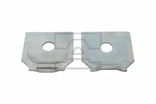 Пластина крепления полурессоры 120x125x5 bpw as 29.0007 avtoshtamp