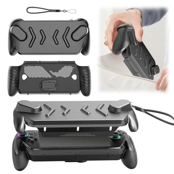 Чехол-бампер для ROG Xbox Ally и Ally X из ТПУ и АБС с регулируемой подставкой