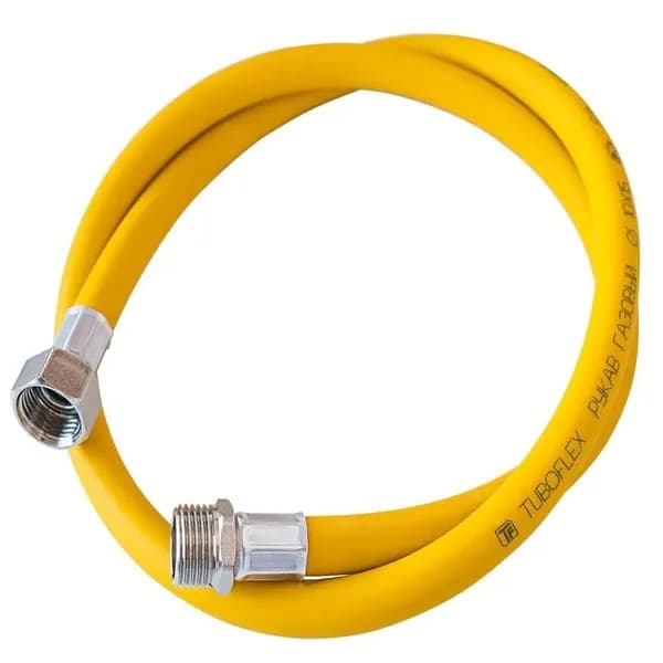 Шланг, подводка для газовых систем 1/2" 0.5м Гайка-штуцер