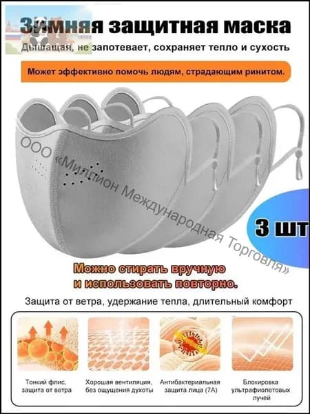 Аксессуары для спортивных масок, очков