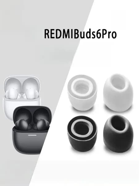 Амбушюры для наушников Xiaomi RedmiBuds 6Pro,силиконовые беруши,aксессуары для замены наушников(S,M,L.)