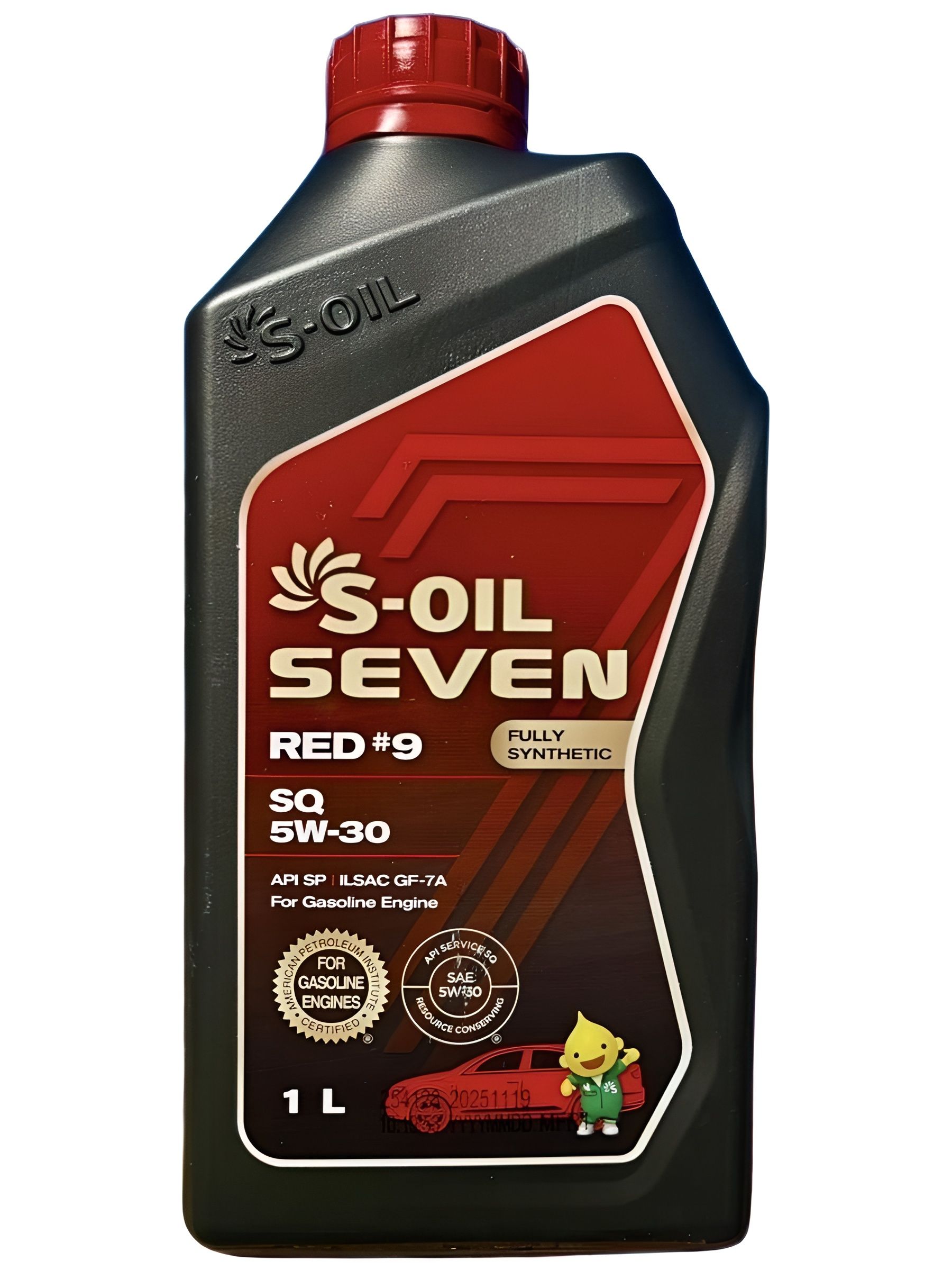 S-OIL SEVEN 5W-30 Масло моторное, Синтетическое, 1 л