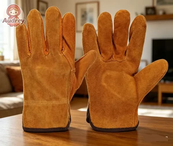 перчатки рабочие кожаные