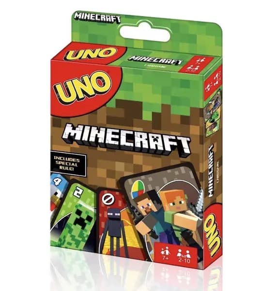 Настольная карточная игра UNO Minecraft карт, Привет, Новая версия игры для всей семьи