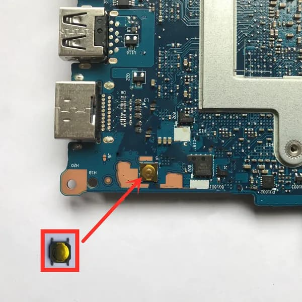 Кнопка питания для Lenovo Legion R720 / Y520 / Y7000P / Y720 / Y700-15ISK оригинальная запчасть