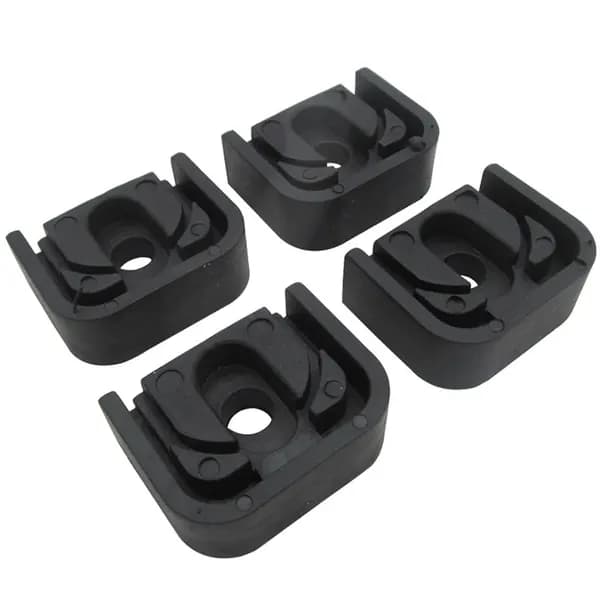 Антивибрационные опоры для наружного блока кондиционера 1-1.5 HP, резиновые подставки для снижения шума и вибрации, противоскользящие, износостойкие, комплект 4 шт
