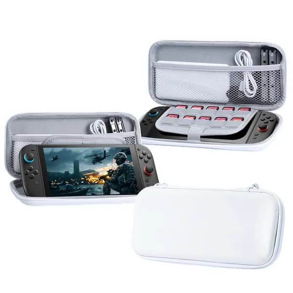 Жесткий чехол для Nintendo Switch 2 с отсеками для зарядного устройства и аксессуаров