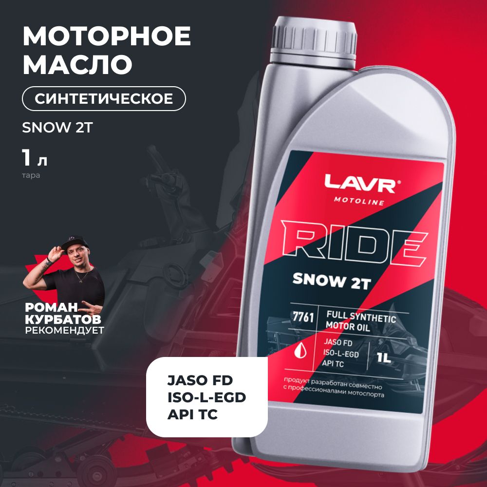 LAVR Не подлежит классификации по SAE Масло моторное, Синтетическое, 1 л