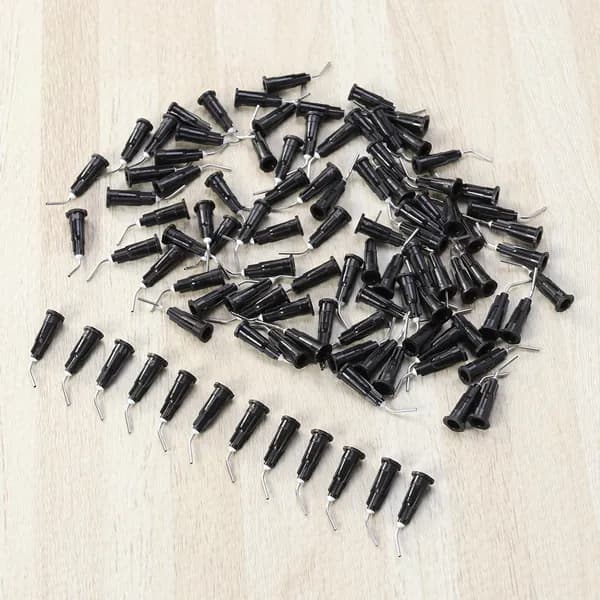 100 Штук Черных Игл, Из Абс-Пластика, Для Чистки Зубов