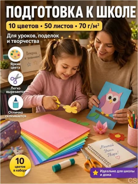 Бумага для принтера Копировальная A4, 50 лист., шт