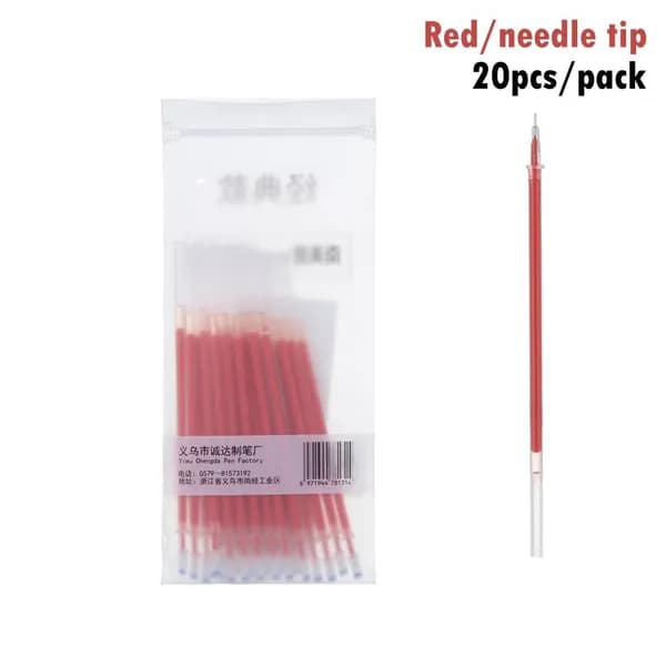 20/50/100 PCs/Lot 0.5mm Черные чернила