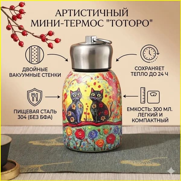 Термокружка, 0.3 л