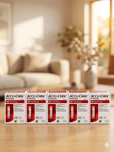 Тест-полоски Accu-Chek Performa Акку чек перформа №250 (набор 5 шт.)