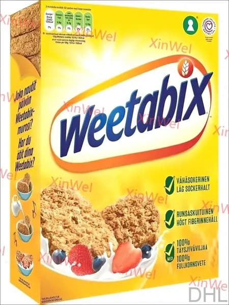 Weetabix Original 450 Grams - Цельнозерновой, богатый витаминами и питательными веществами завтрак