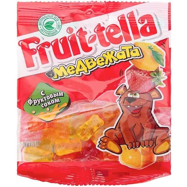 Мармелад Fruittella Медвежата жевательный 70 г