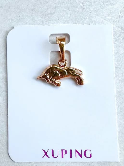 Знак зодиака "Телец", подвеска для детей