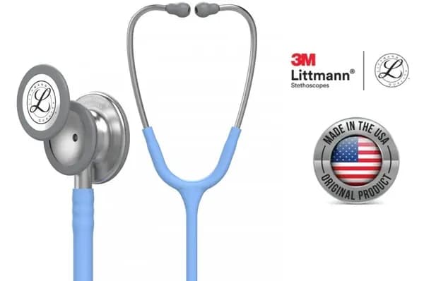 Стетоскоп 3M Littmann Classic III Небесно-голубой, 5630