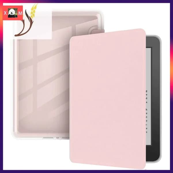 Чехол-обложка Amazon Kindle 11-го /12-го поколения (C2V2L3 /RS23CV) 2022 2024, с магнитом,светло-розовый