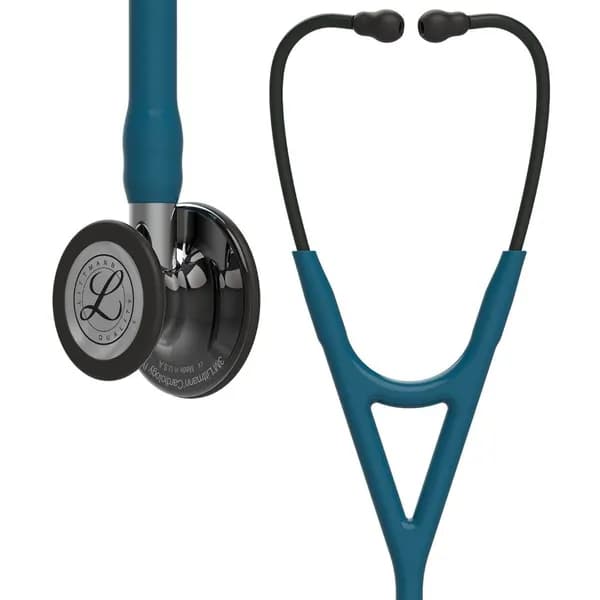 Стетоскоп Littmann Cardiology IV Морская волна с дымчатым колоколом и зеркальным стеблем, 69 см, 6234