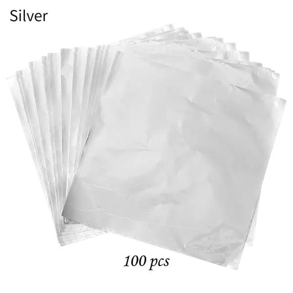 100 pcs Алюминиевая фольга