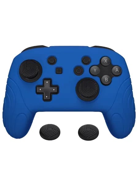 PlayVital Силиконовый защитный чехол Samurai Edition для контроллера Nintendo Switch Pro, эргономичный противоскользящий грип, мягкая защита корпуса, комплект с накладками на стики