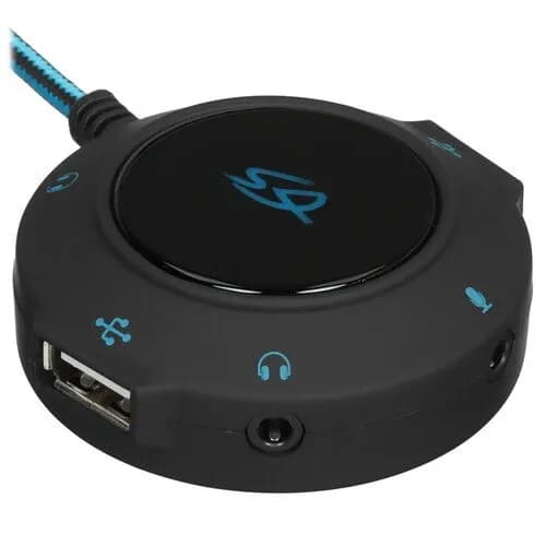 звуковая карта, внешняя, формат 2.0