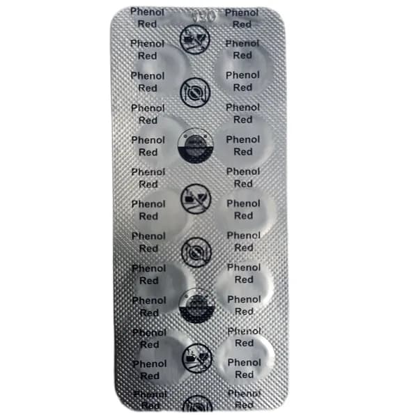 Таблетки Phenol Red (рН) (10 штук) Mayer Schwimmbad (Китай) 1блистер-10 таблеток Химия для бассейнов
