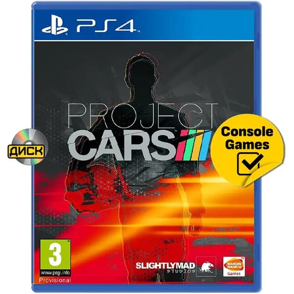 Игра PS4 Project CARS (русские субтитры) (PlayStation 4, Русские субтитры)