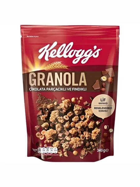 Гранола Kellogg's Classic с шоколадом и лесным орехом 340 г - Chocolate & Hazelnut 340g