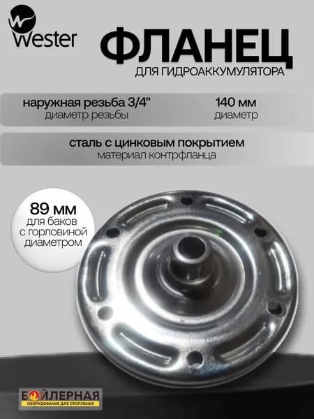 Фланец со штуцером