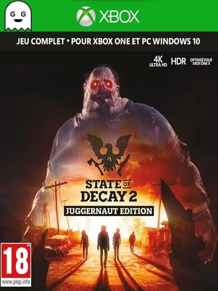 Игра State of Decay 2: Juggernaut Edition, цифровой ключ для Xbox One, Русский язык
