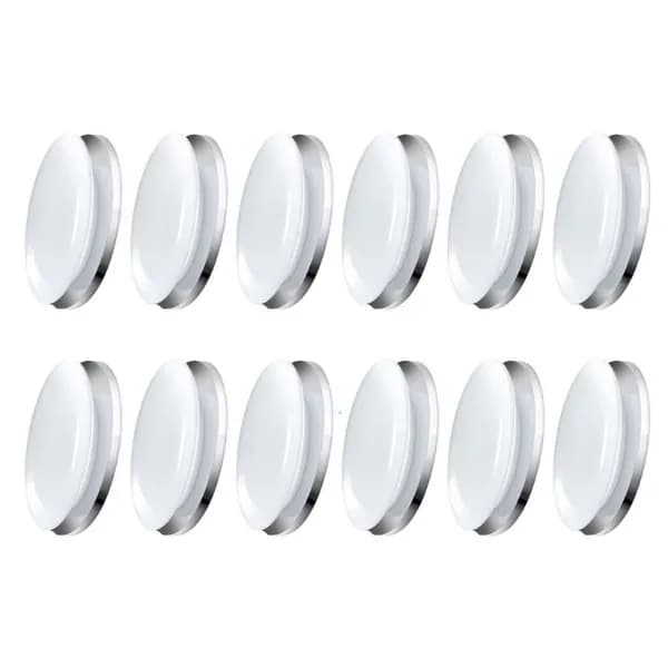 12 шт. Магнитные зажимы для штор, Белый