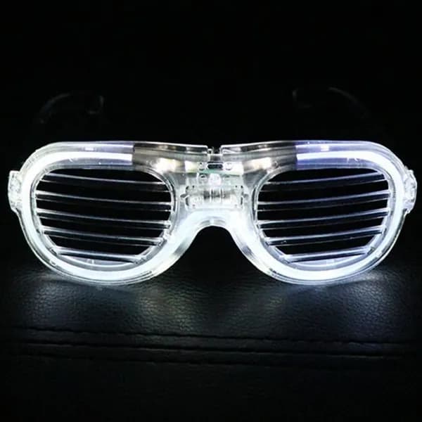 Светящиеся очки LED, Белый