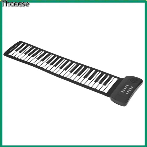 49 Keys Portable Piano, Простой в использовании и многофункциональный инструмент, идеальный для школьников и любителей PM49