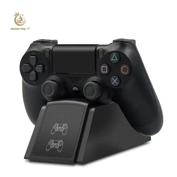 Зарядное устройство контроллера PS4 станция для 2-х геймпадов