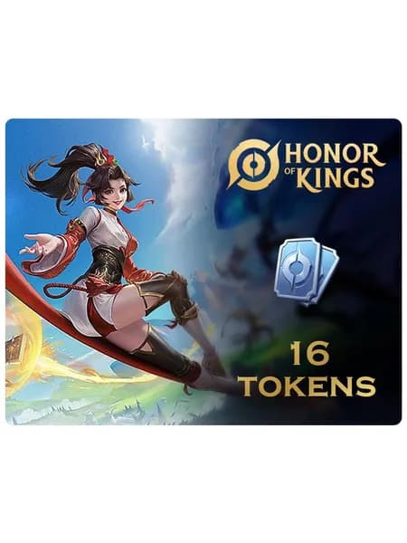 Игровая валюта Honor of Kings 16 Tokens [Цифровая версия]