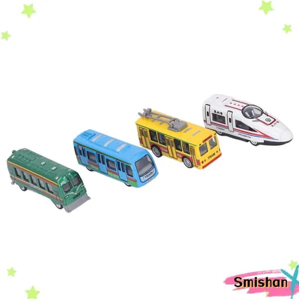 Игрушечный автобус с откатным механизмом Тип B