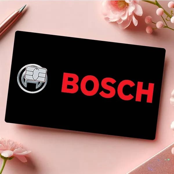 BOSCH Бош Наклейка на банковскую карту, водостойкая антицарапинная защитная