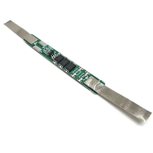Модуль контроля заряд/разряд BMS 1S, MOS-3, 4,5A, Li-Ion, никелевая лента
