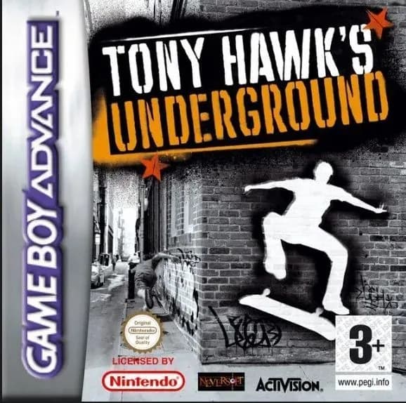 Игровой картридж Tony Hawk's Underground (Тони Хоук: Андеграунд) GBA, рус.версия (Platinum) 64K-238