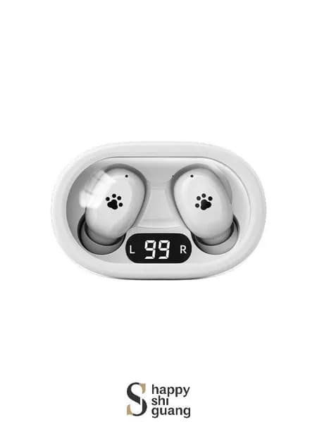Наушники беспроводные с микрофоном, Bluetooth, USB Type-C, белый