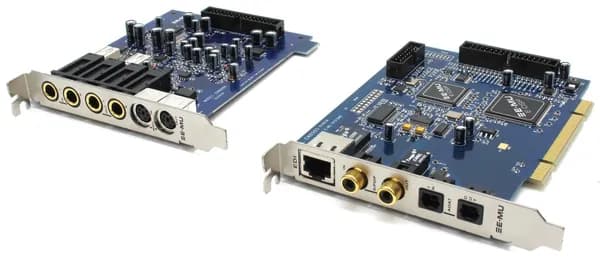 Звуковая карта Creative E-MU 1212M PCI EM8960 c модулем EM8980 и кабелем для РАБОТЫ СО ЗВУКОМ, под устаревший слот PCI к современным компьютерам НЕ ПОДОЙДЁТ!