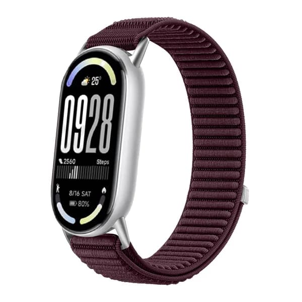 Дышащий нейлоновый ремешок для Xiaomi MiBand 10/9, Мужской женский спортивный ремешок для Xiaomi Band 8