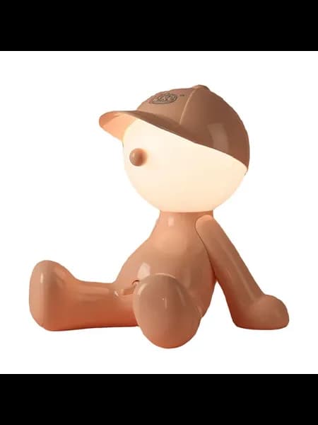 USB настольная лампа розовая для коррекции осанки
