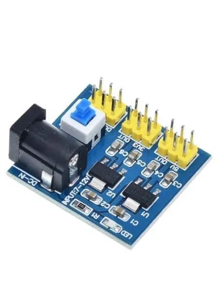 Модуль понижающего питания DC-DC от 12 В до 3,3 В 5 В для Arduino