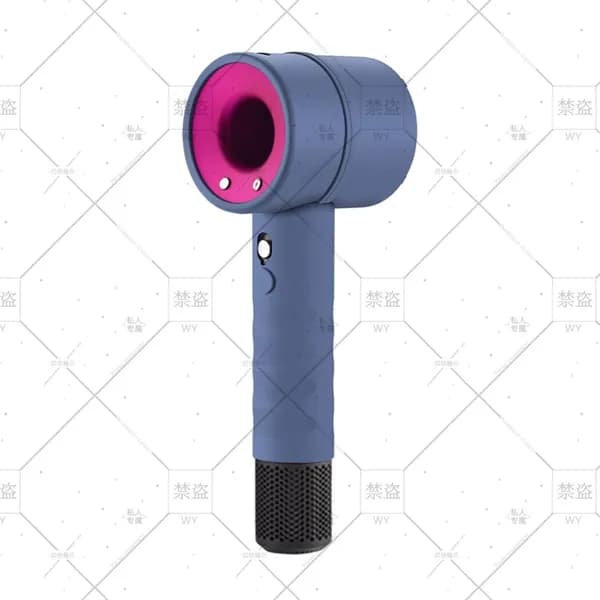 Силиконовый чехол для фена Dyson HD01/HD03/HD08, лавандово-серый, противоскольжения